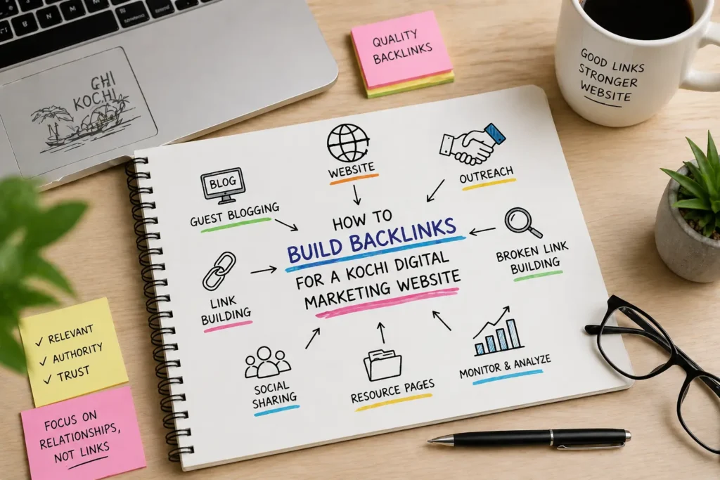 perfomance marketer in kochi .build backlinks